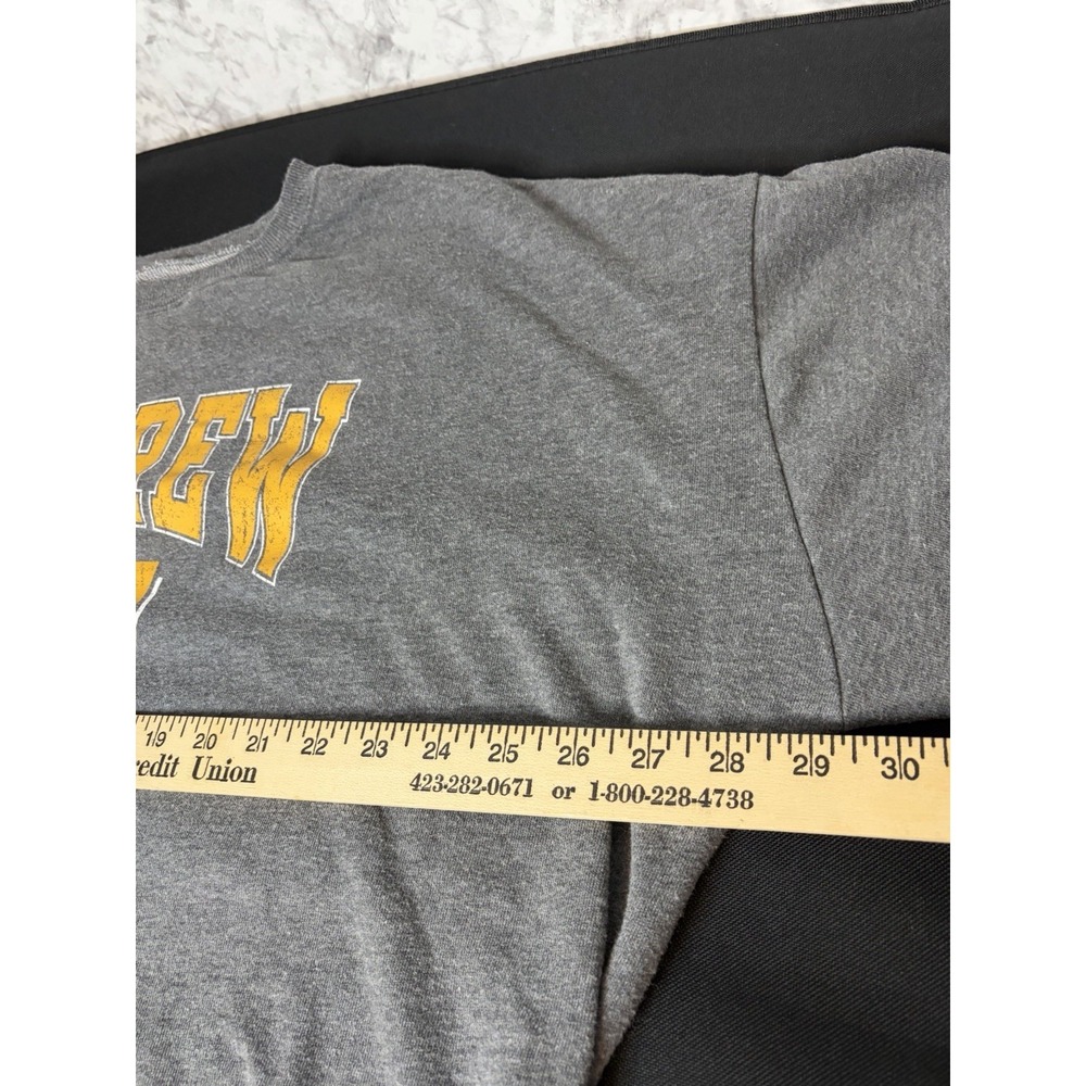 Grayson Threads Boo Crew Long Sleeve Graphic Sweatshirt Dress XXL Gray Halloween - Picture 5 of 7